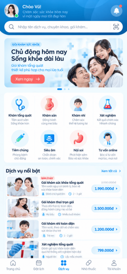 App Bệnh viện / Phòng khám